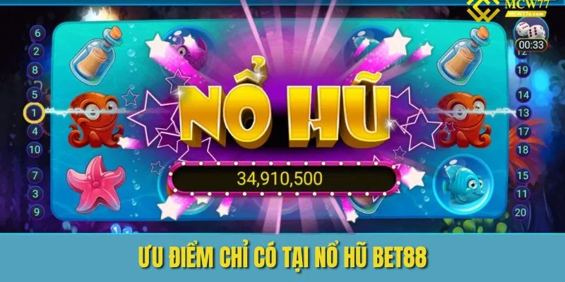 Thế mạnh đặc biệt của sân chơi slot game tại BET88